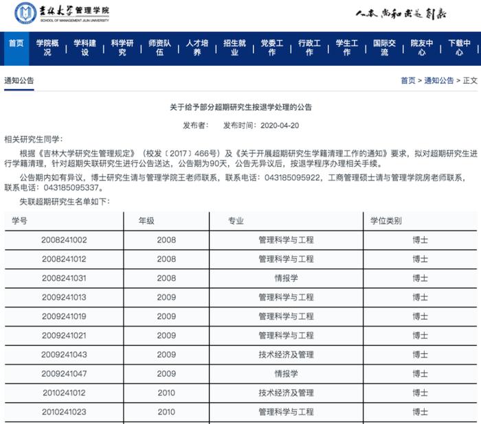 动真格！这所“双一流”高校一次性清退超过200名研究生