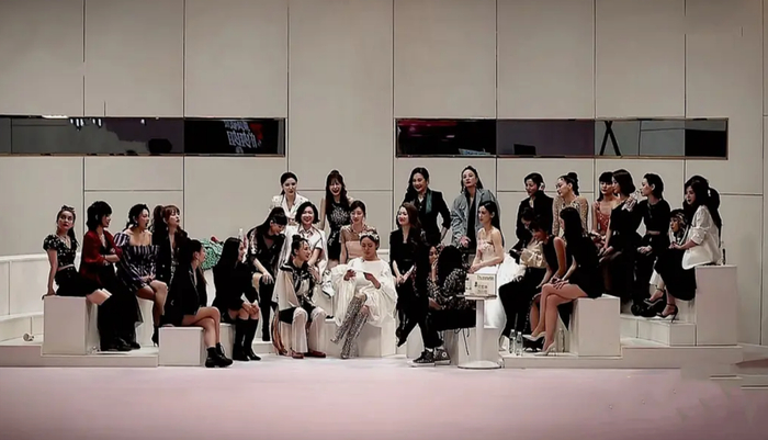 ▲《乘风破浪的姐姐》节目剧照。