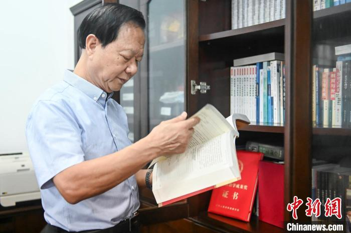 莫雷教授。 陈骥旻 摄