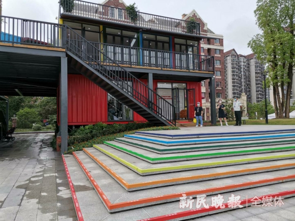 图说：江川新时代文明实践分中心外景。新民晚报记者鲁哲 摄