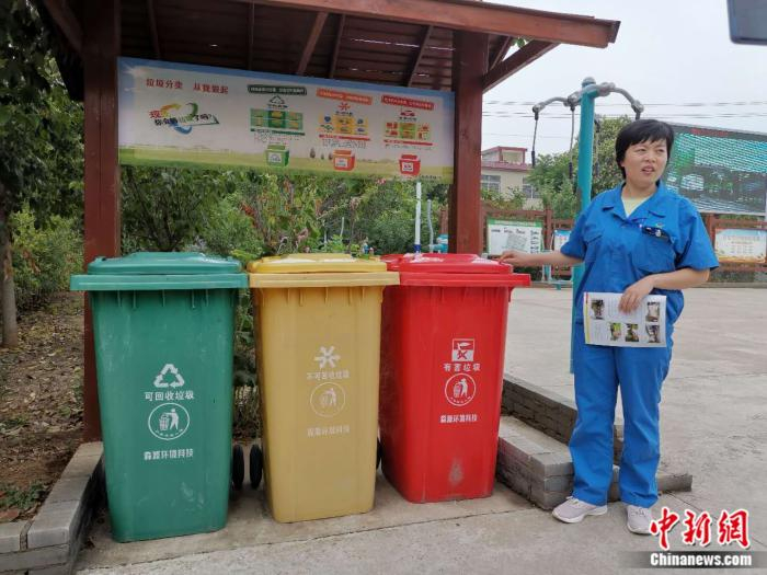 禹州市各村实现垃圾处理全覆盖。张旭 摄