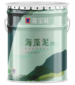 ▲海藻泥3代全净5合1墙面漆