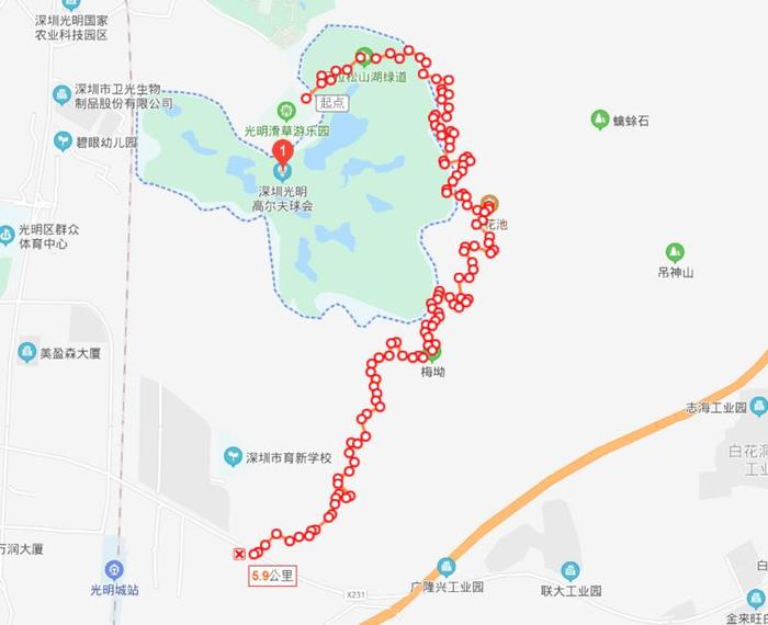 【关注】官宣！光明山湖道获评“深圳十佳健身步道”！