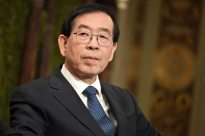 ▲朴元淳&nbsp; 图片来自视觉中国