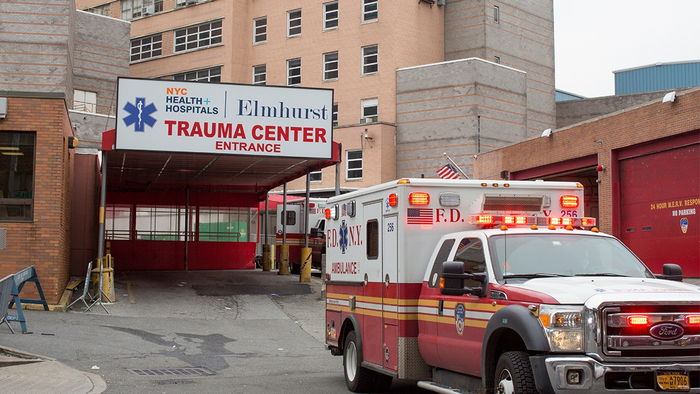 特朗普曾自称，他从小在纽约市皇后区的艾姆赫斯特医院附近长大 官方图