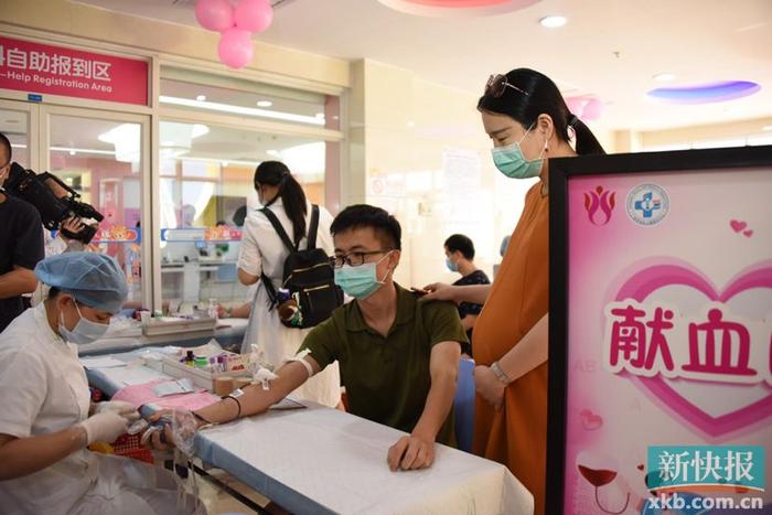 临床用血紧张　广州推出“宝爸献血计划”鼓励准爸爸献血