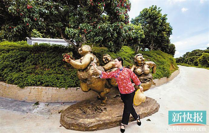 许鸿飞雕塑艺术百村展第四站在增城仙村举行