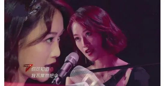 ▲《乘风破浪的姐姐》中的表演者蓝盈莹。