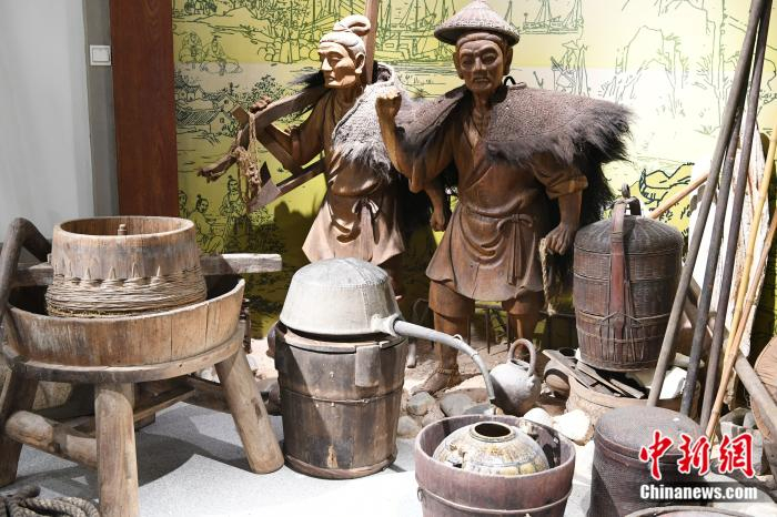 开漳历史纪念馆展厅一角。王东明 摄