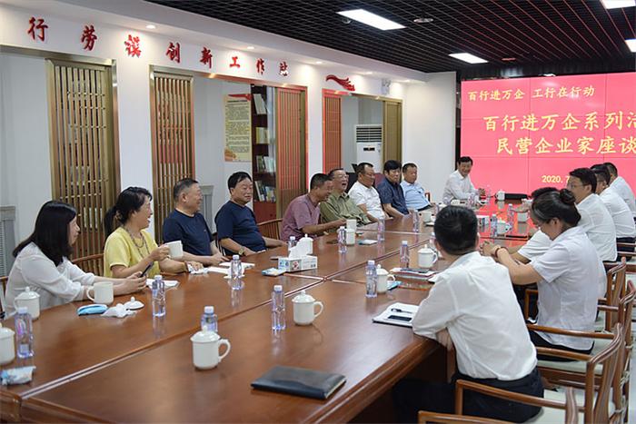 工行徐州分行召集民营企业家座谈银行支持地方民营经济发展