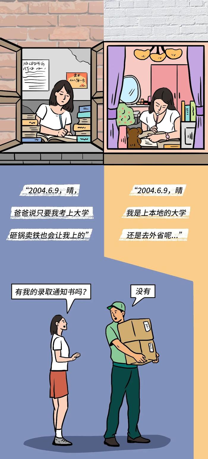 “我的录取通知书被偷了”