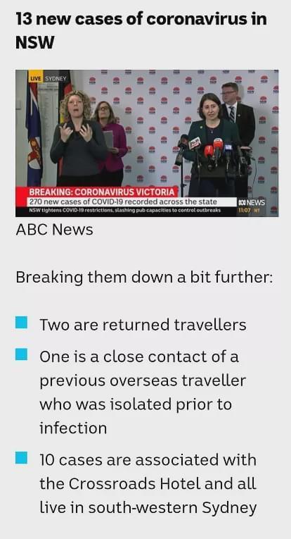 全澳确诊破万，多人进ICU，悉尼多区成重灾区，被他州禁止入境