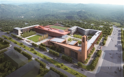  中国科学院大学南京学院效果图