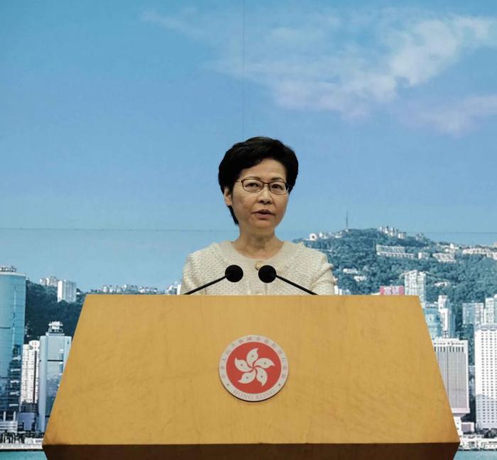 林郑月娥 图自港媒