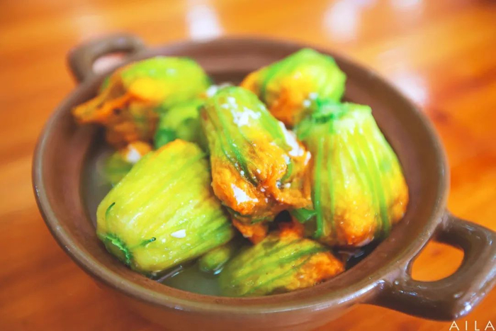 酿南瓜花 资料图