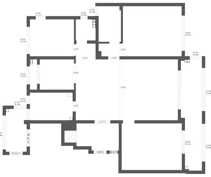 140㎡现代三居，光从家的留白里照进来