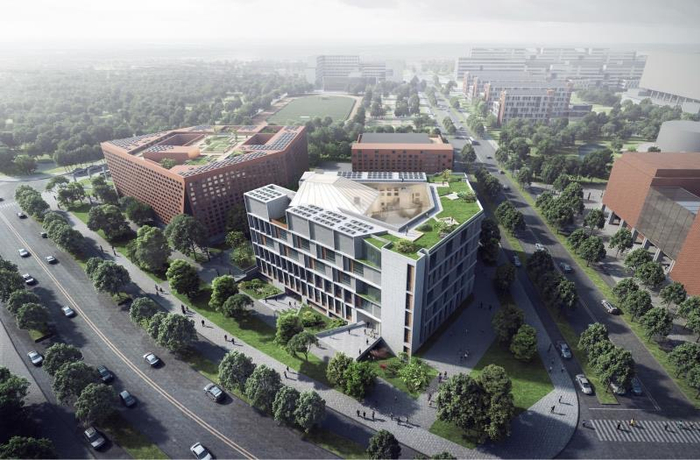 西区学部楼一期效果图