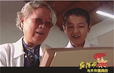  红领巾水库建设发起人——丁芝秀。