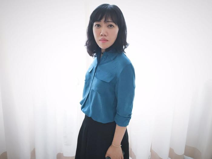 资料图：张悦然。北京磨铁图书供图