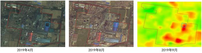 图片：新增钢铁企业基础设施光学与热红外遥感监测示例（来源：自然资源部）