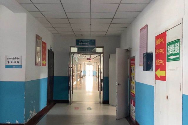 医院现有的三大中心：胸痛中心、卒中中心与创伤中心。邹臻杰/摄