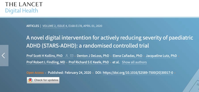 The Lancet Digital Health 官网论文截图