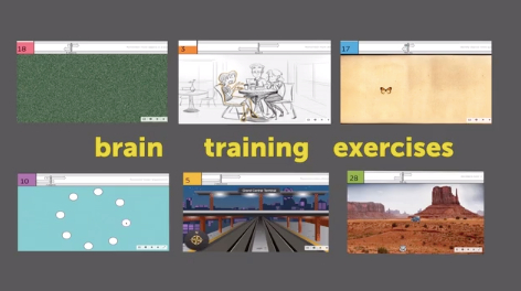 博泽特旗下脑部训练计划 Brain HQ 目前已经开发了多种游戏  图源：https://www.brainhq.com