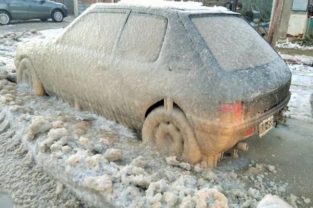 阿根廷火地岛遭遇寒流 最低气温降至-14.9℃