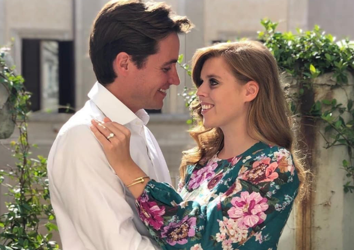 ▲碧翠丝公主和莫齐。/图片来自英国王室社交媒体