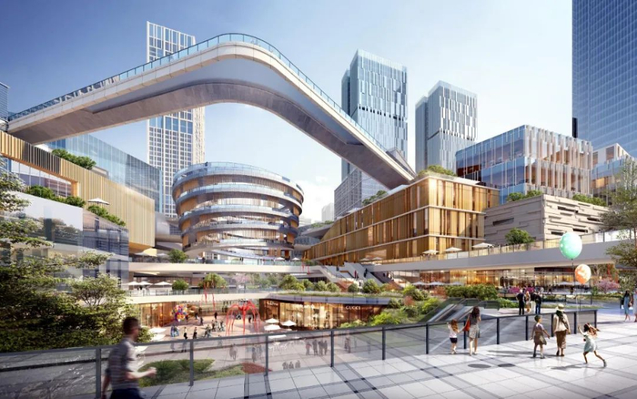 ▲首开区概念设计效果图