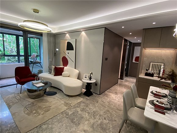 图为89㎡样板间