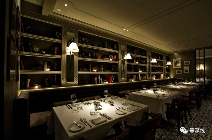 当年牛排馆内景 &nbsp; &nbsp;&nbsp;图片来自网络