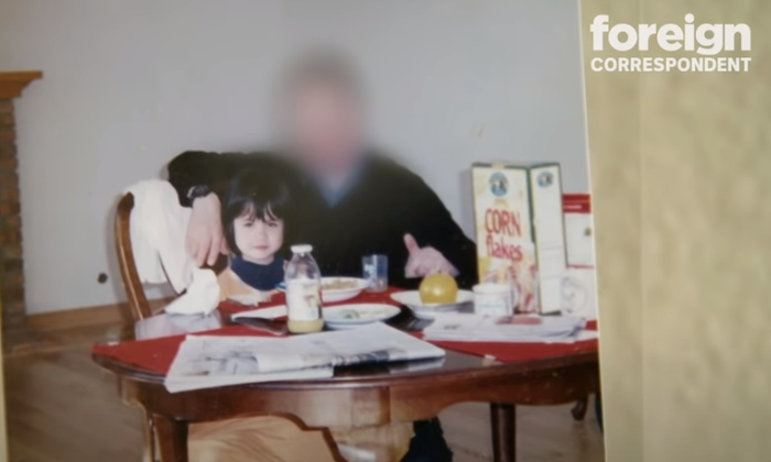  截图来自澳广揭批“法L功”的节目