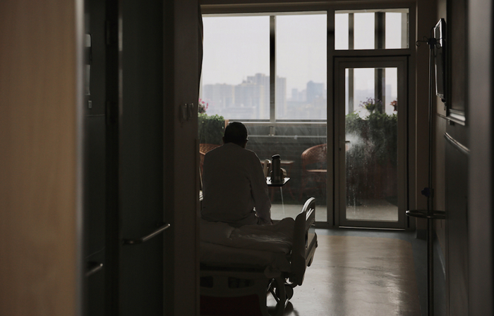 安宁疗护中心里的病房。新京报记者 郑新洽 摄