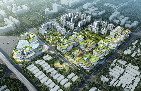 双凤桥站TOD项目意向效果图