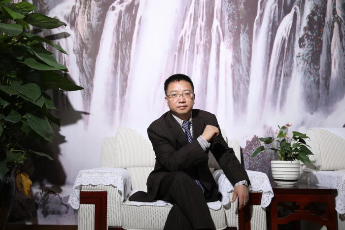 ▲贵州五星酒业集团董事长焦永权