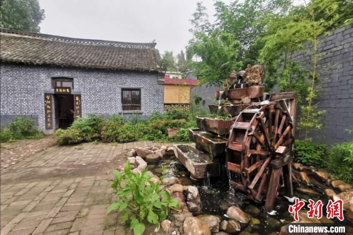 宝丰县龙王沟乡村振兴示范区王堂村景色。　李明明 摄