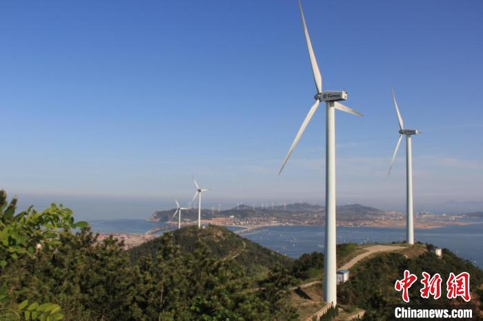 风机拆除前 长岛宣传文化和旅游部供图