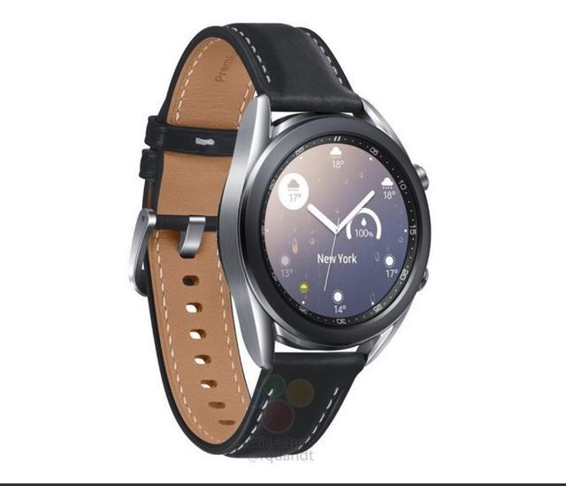 疑似三星Galaxy Watch 3智能手表官方图曝光