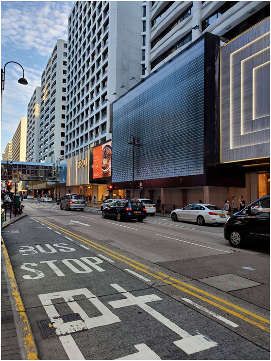 （最近尖沙咀街景 图源：市民受访对象提供）