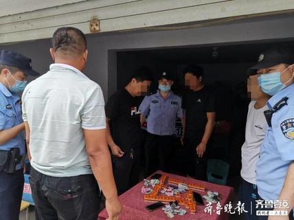 禹城警方打掉一个聚众赌博窝点，抓获4名涉赌人员