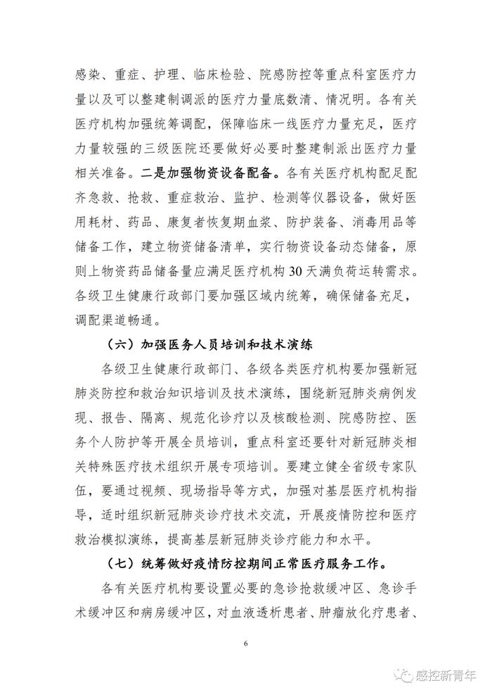 国务院联防联控机制关于印发应对秋冬季新冠肺炎疫情医疗救治工作方案的通知