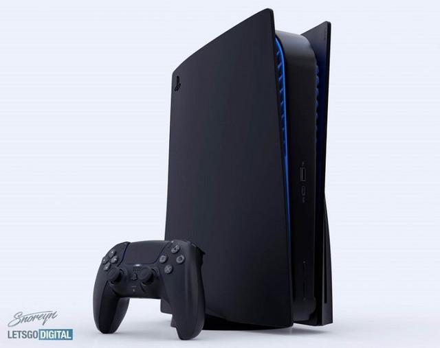 黑色版PlayStation 5主机长啥样？设计师分享3D渲染图