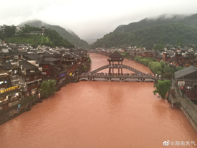 图自@湖南天气