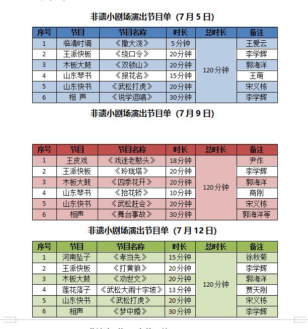 “我们的中国梦·文化进万家“ 非遗曲艺助力聊城夜生活