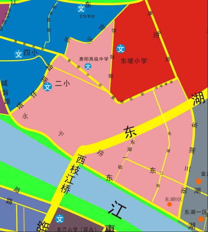 刚刚！惠城区2020年小学学区划分公布！