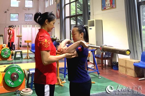 广西女子举重运动员蒋惠花入选新一期国家举重队