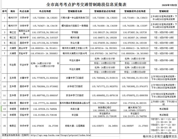 广东21地市已准备就绪！高考免费送考专车来啦！你准备好了吗...