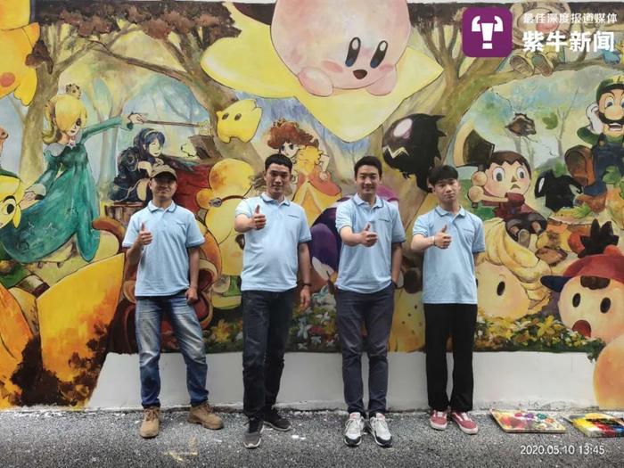 长沙听障小伙带领“无声团队”创业，用巨幅3D墙绘向世界发声