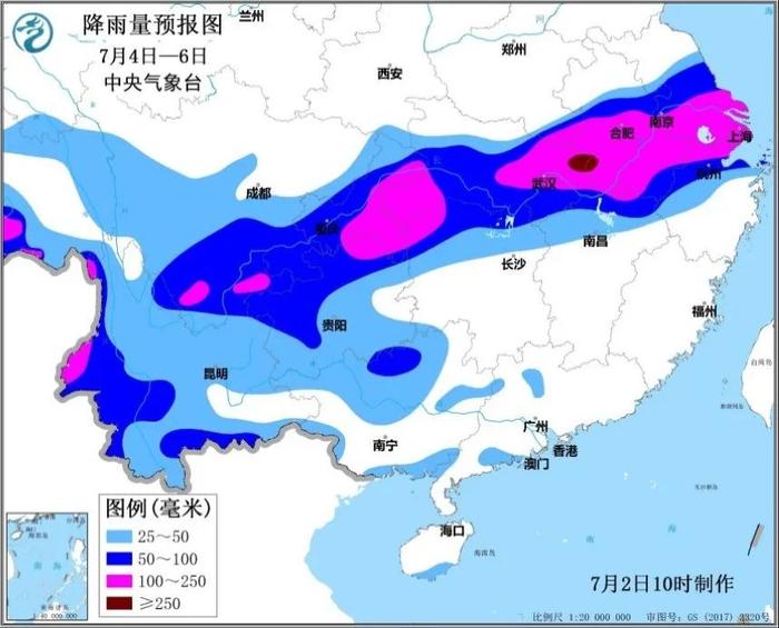 暴雨、大暴雨凶猛来袭！六安人请做好准备！